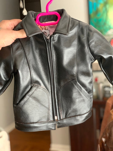 Children’s leather jacket